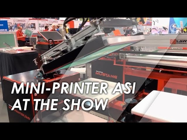 Video Overview: Mini Printer ASI at SGIA 2018