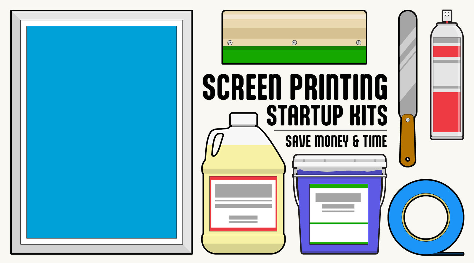 Start Your Screen Printing Business with a Screen Printing Startup Kit