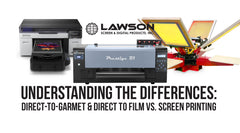 Understanding the Differences: Direct-To-Garment and Direct-To-Film vs. Screen Printing