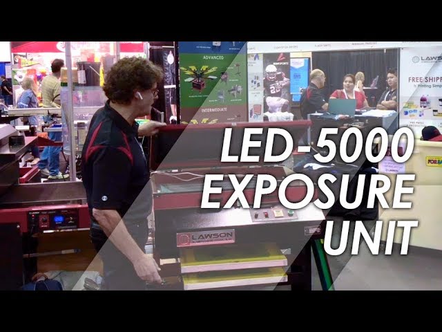 Video Overview: LED-5000 Screen Printing Exposure Unit Demo