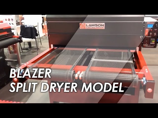 Video Overview: Blazer Split Belt Conveyor Dryer at SGIA