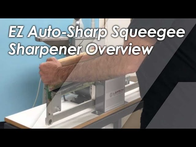 Video Overview: EZ Auto-Sharp Squeegee Sharpener