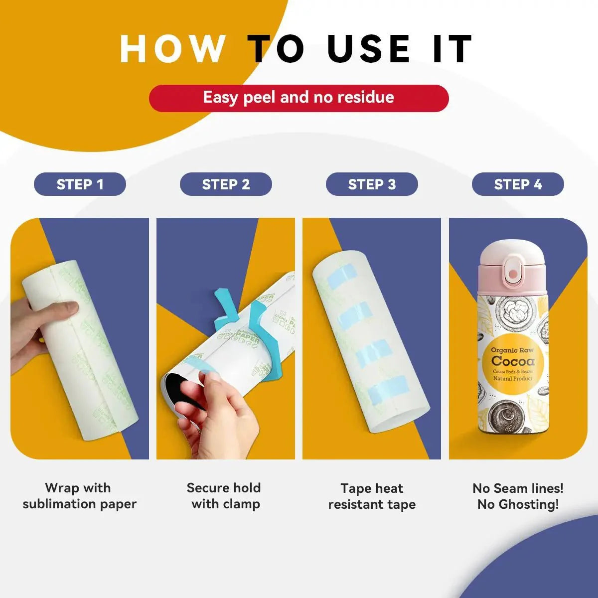 0.78" Sublimation Heat Tape ( 5 rolls Per Box )