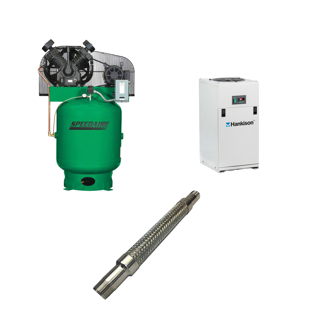 10 HP Air Vertical Compressor Package
