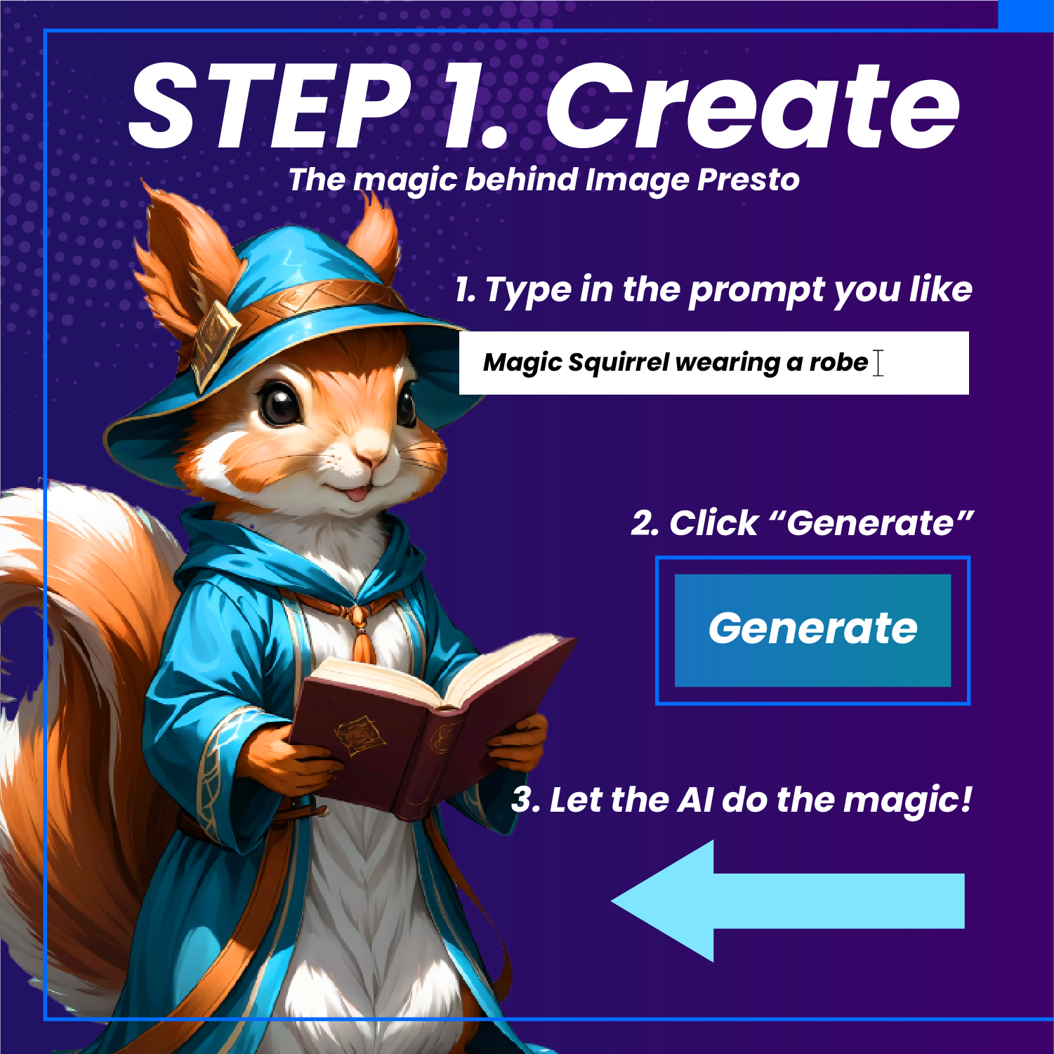 Image Presto AI Graphic Generator