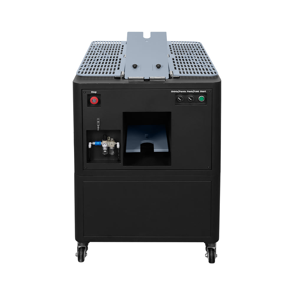 FoldFlex100 Garment Folding Machine front view
