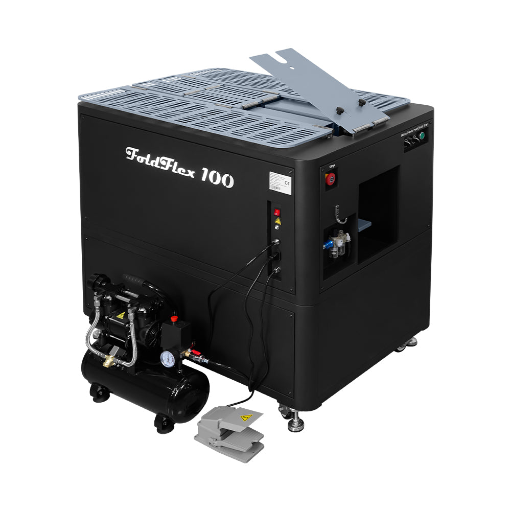 FoldFlex100 Garment Folding Machine with pump