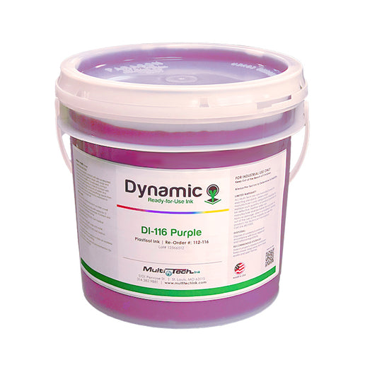 Mixing Purple DI - 116 screen printing plastisol ink water based low bleed cure mixing multi-tech multitech