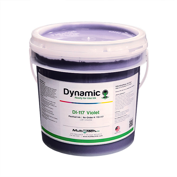 Violet DI - 117-Textile Plastisol Ink-Multi-Tech Lawson Screen & Digital Products dtf printer screen printing direct to fabric equipment machine printers equipment dtg printer screen printing direct to garment equipment machine printers