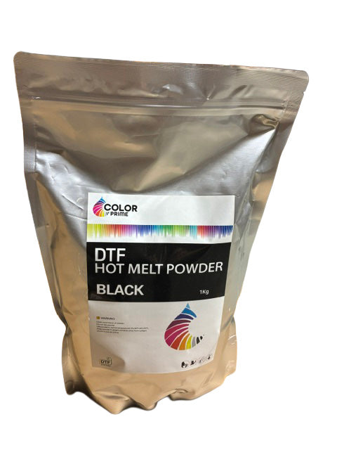 DTF Station ColorPrime Hot Melt Powder (Black) - 2.2lb Bag