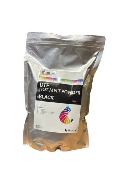 DTF Station ColorPrime Hot Melt Powder (Black) - 2.2lb Bag
