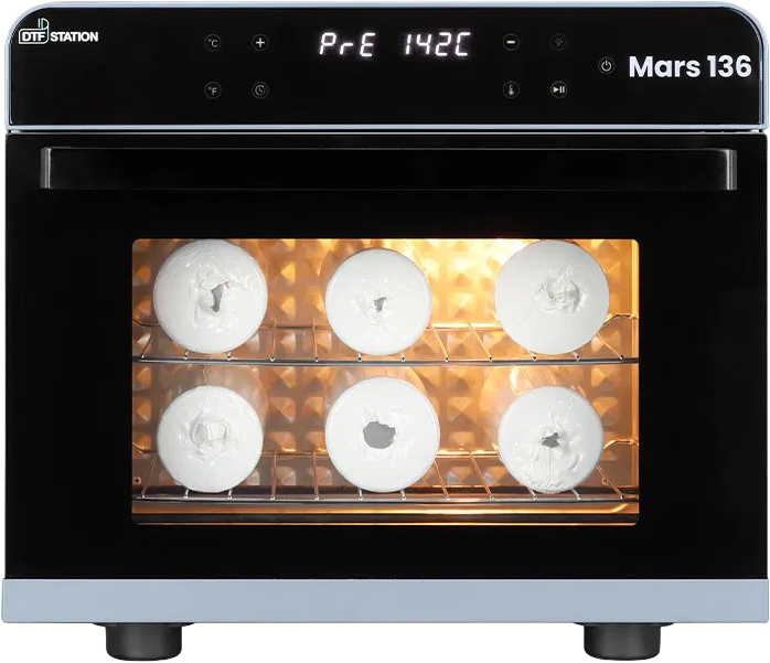 Oven with 'Mars 136' DTF