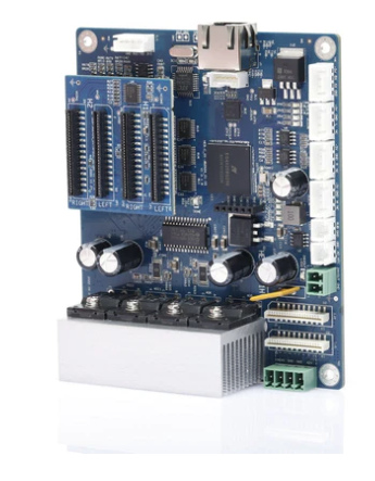 A electronic circuit board that is the daughterboard of the Prestige R2 DTF Printer