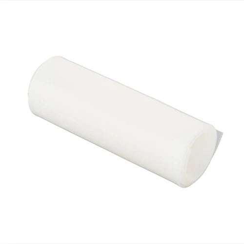 White cylindrical filter for a DTF L24R powder shaker and applicator on a white background