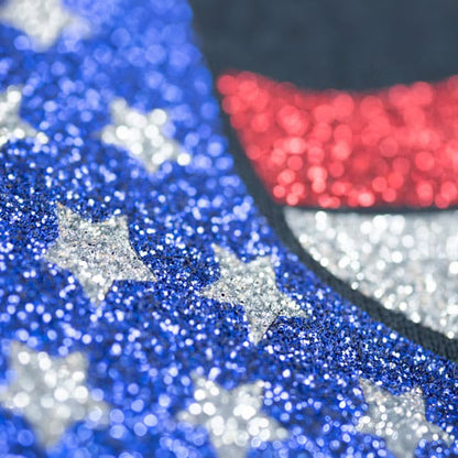 GlitterFlex®ULTRA - stars and stripes example