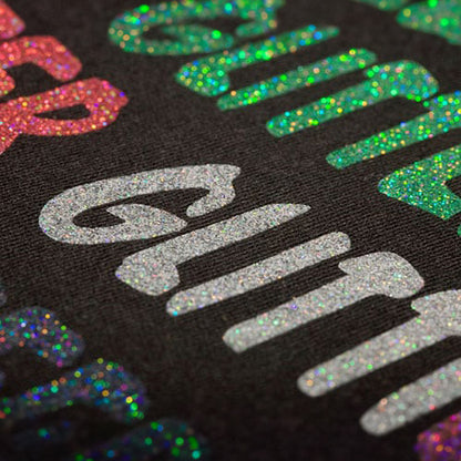 GlitterFlex® 2 - color options shown on shirt