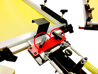 HD Max Manual Screen Print Machine 
 - Micro Lock Knob