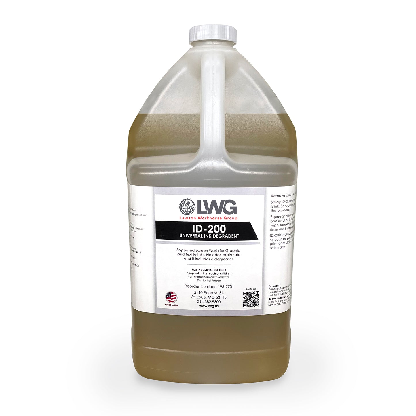 ID-200 Universal Soy Based Ink Degradant