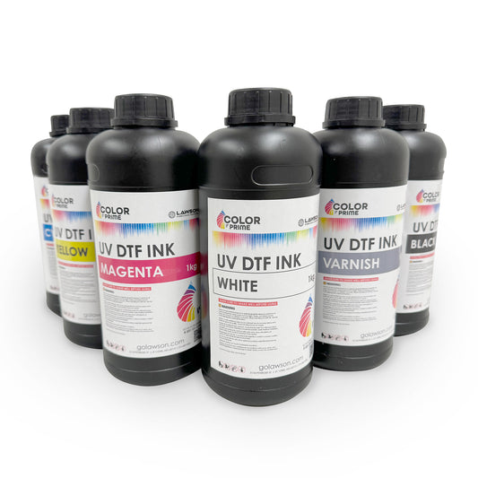 ColorPrime UV DTF Ink dtf printer screen printing direct to fabric equipment printers supplies platen ink maintenance cleaning