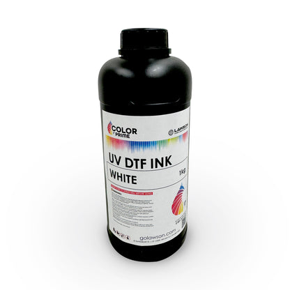 ColorPrime UV DTF Ink White dtf printer screen printing direct to fabric equipment printers supplies platen ink maintenance cleaning