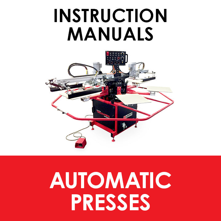 Automatic Printing Presses Service Manual-Service Manual-Lawson Screen & Digital Products Lawson Screen & Digital Products dtf printer screen printing direct to fabric equipment machine printers equipment dtg printer screen printing direct to garment equipment machine printers
