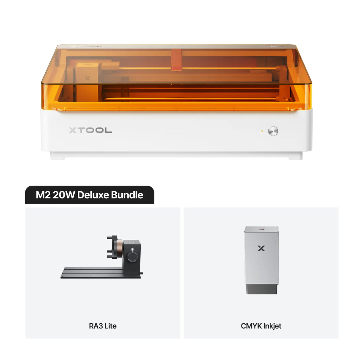 xTool M2 Color Craft Laser Cutter & Engraver: Print, Cut, and Engrave in One Machine