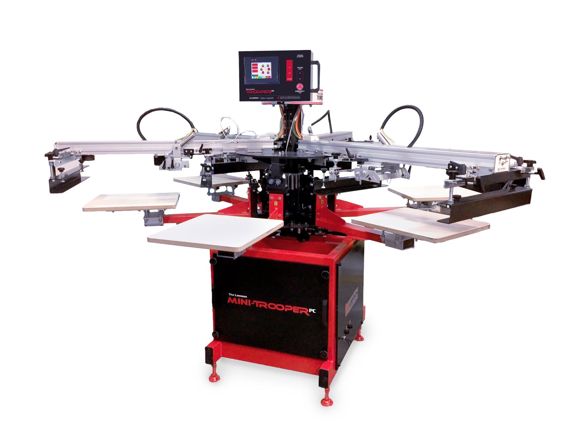 Open Box- 1 Color Simple Screen Printing Machine Table T-shirt