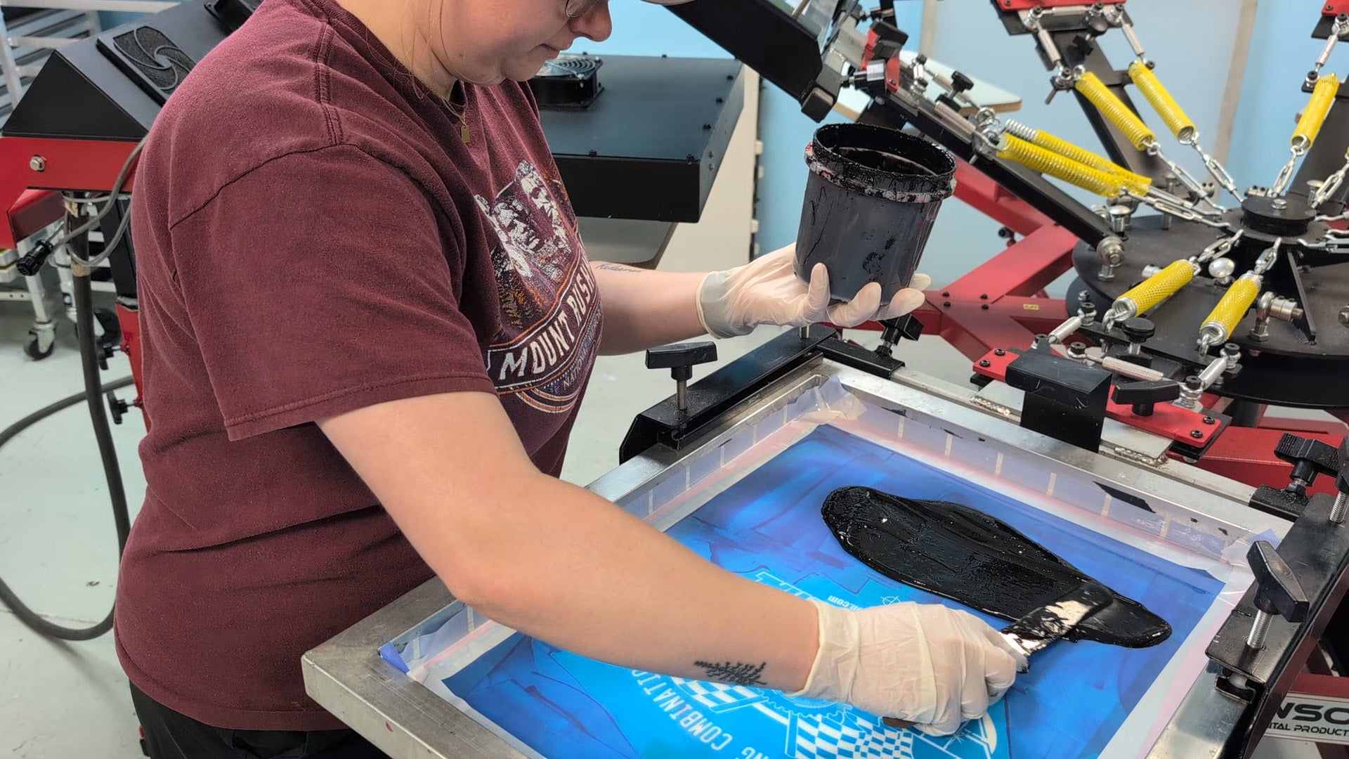 How T-Shirts Are Screen Printed