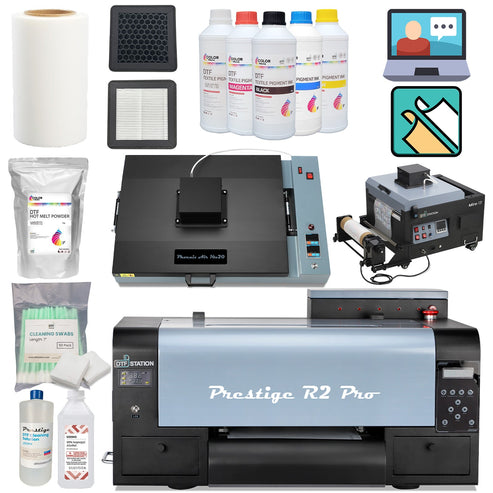 Prestige R2 Pro Shaker and Oven Bundle - dtf printer screen printing direct to fabric equipment machine printers