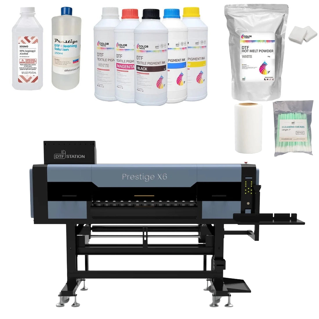 DTF Station Prestige X6 36" Industrial DTF Printer Package & Bundle Options