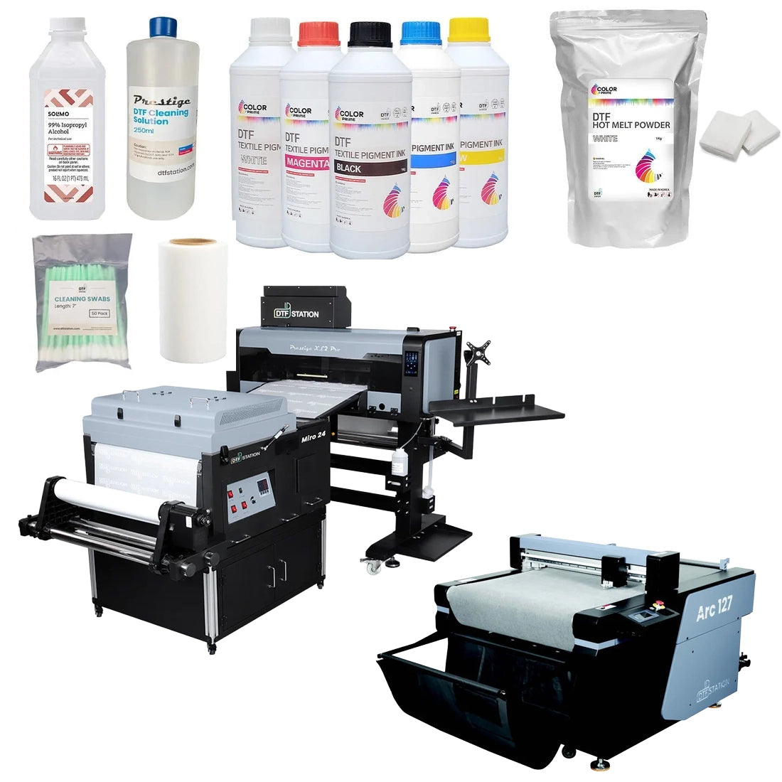 Prestige XL2 Pro 24" DTF Printer Package & Bundle Options