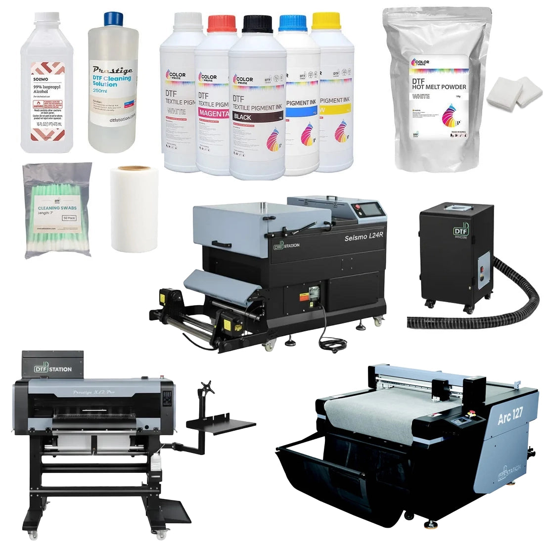 Prestige XL2 Pro 24" DTF Printer Package & Bundle Options