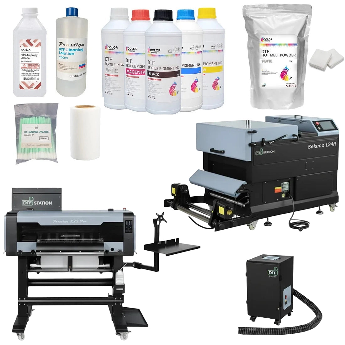 Prestige XL2 Pro 24" DTF Printer Package & Bundle Options