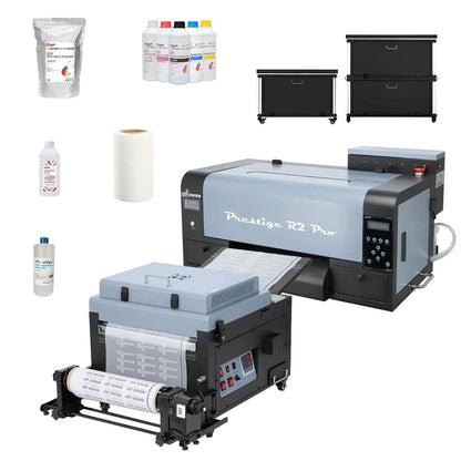 Prestige R2 Pro 13" High-Speed DTF Printer & Miro 13 Max Shaker Production Bundle