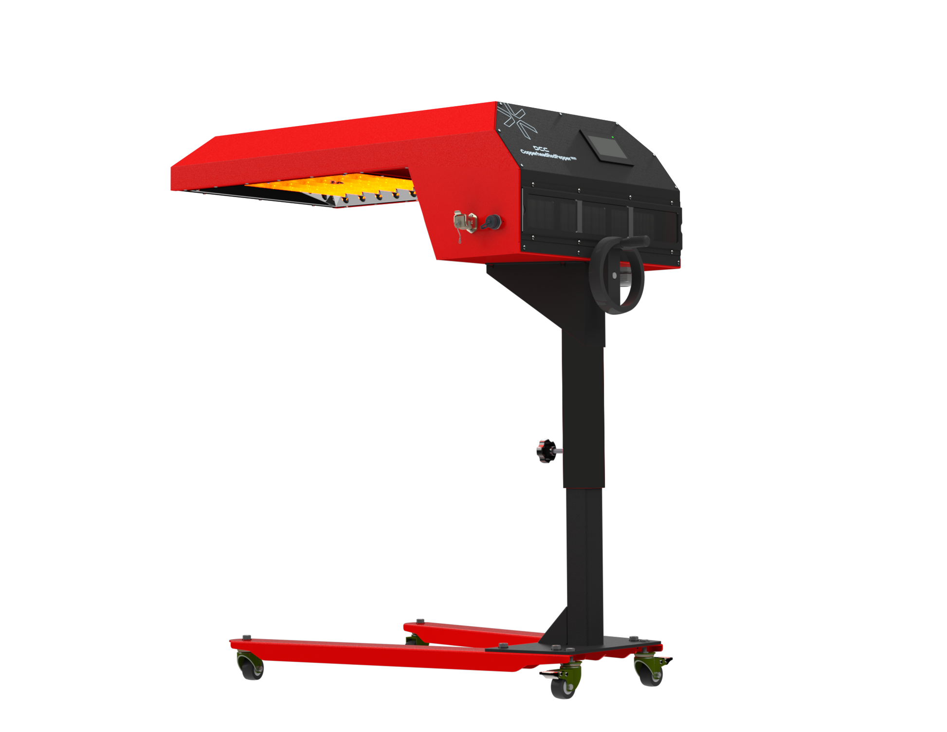 DCC Copperhead Red Pepper Flash Unit - Side View