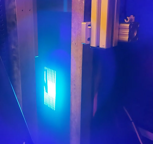 SAATI LTS E70B Direct Laser Imaging & Exposure Machine - Inside view