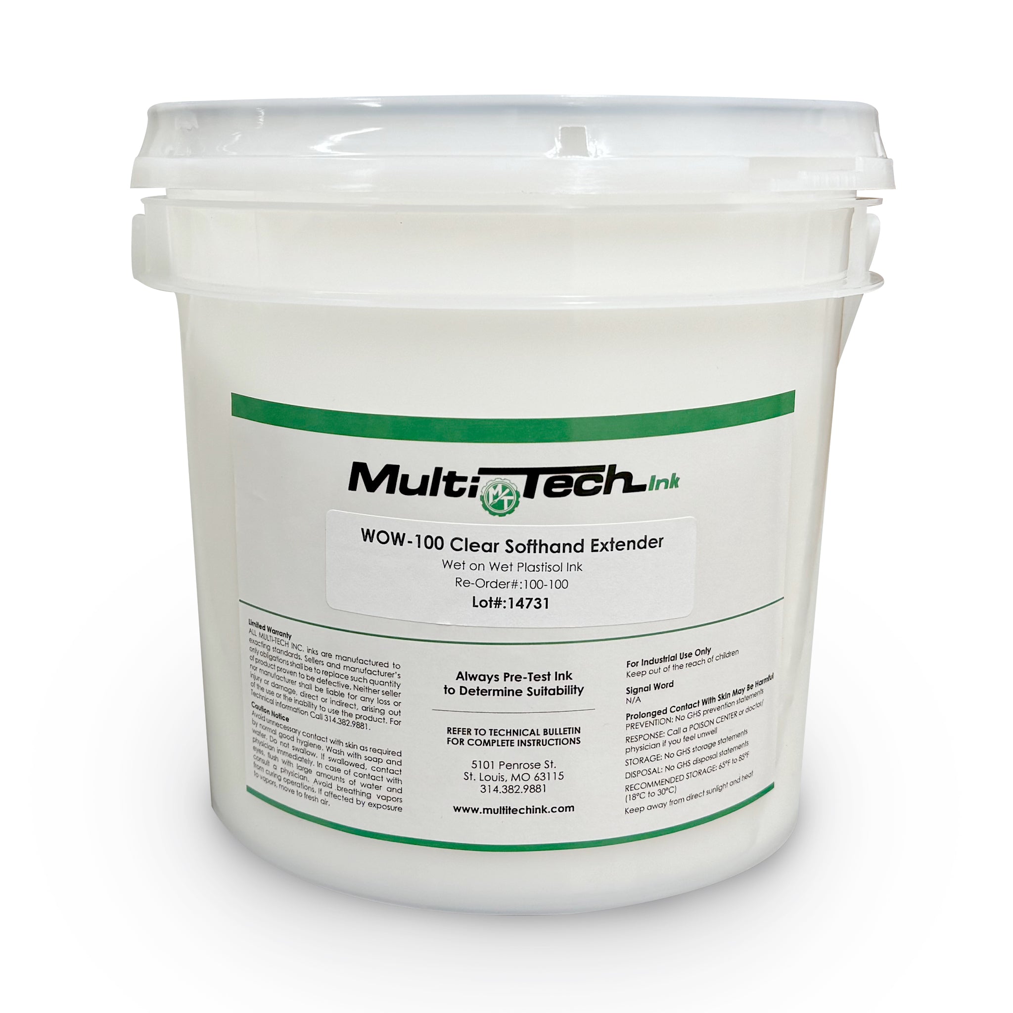 MSB100 Clear Soft Hand Extender Ink Additive