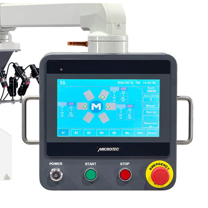 APEX X6 - 6 Station 16” x 20” Fully Automatic Rotary Heat Press - No Preheat