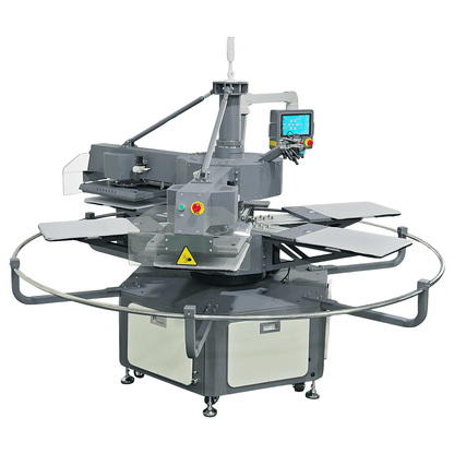 APEX X6 - 6 Station 16” x 20” Fully Automatic Rotary Heat Press - No Preheat