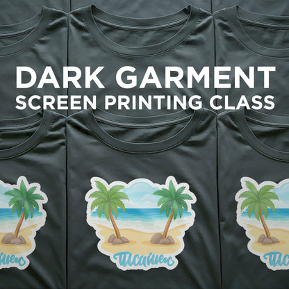 Lawson Dark Garment Screen Printing Class