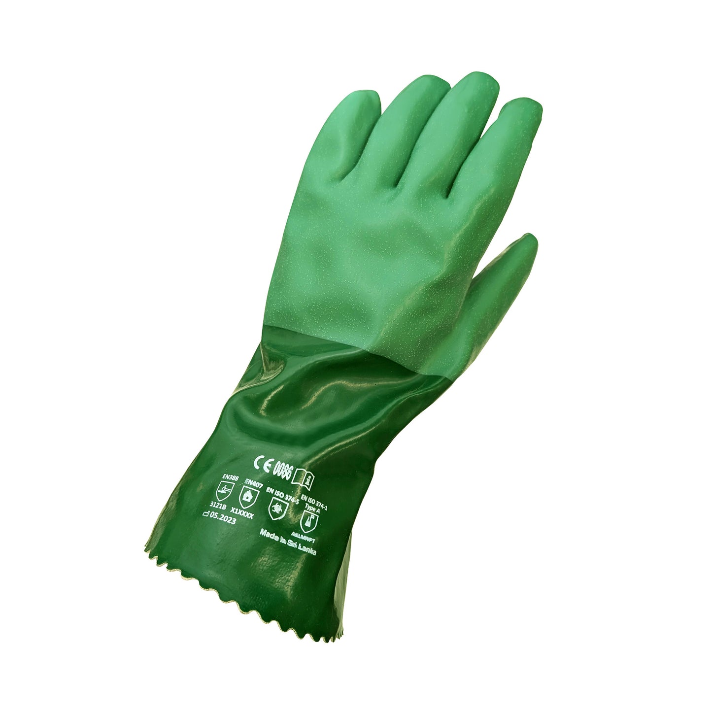 Heavy-Duty Neoprene Rubber Gloves