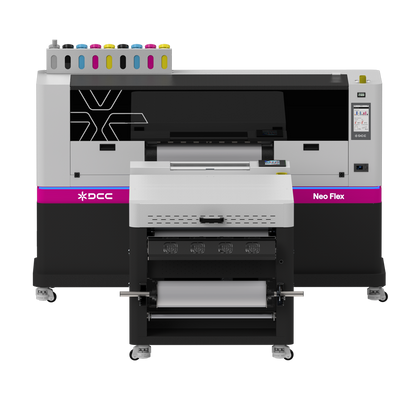 DCC NeoFlex F-41450 DTF Printer & Dryer: Front View