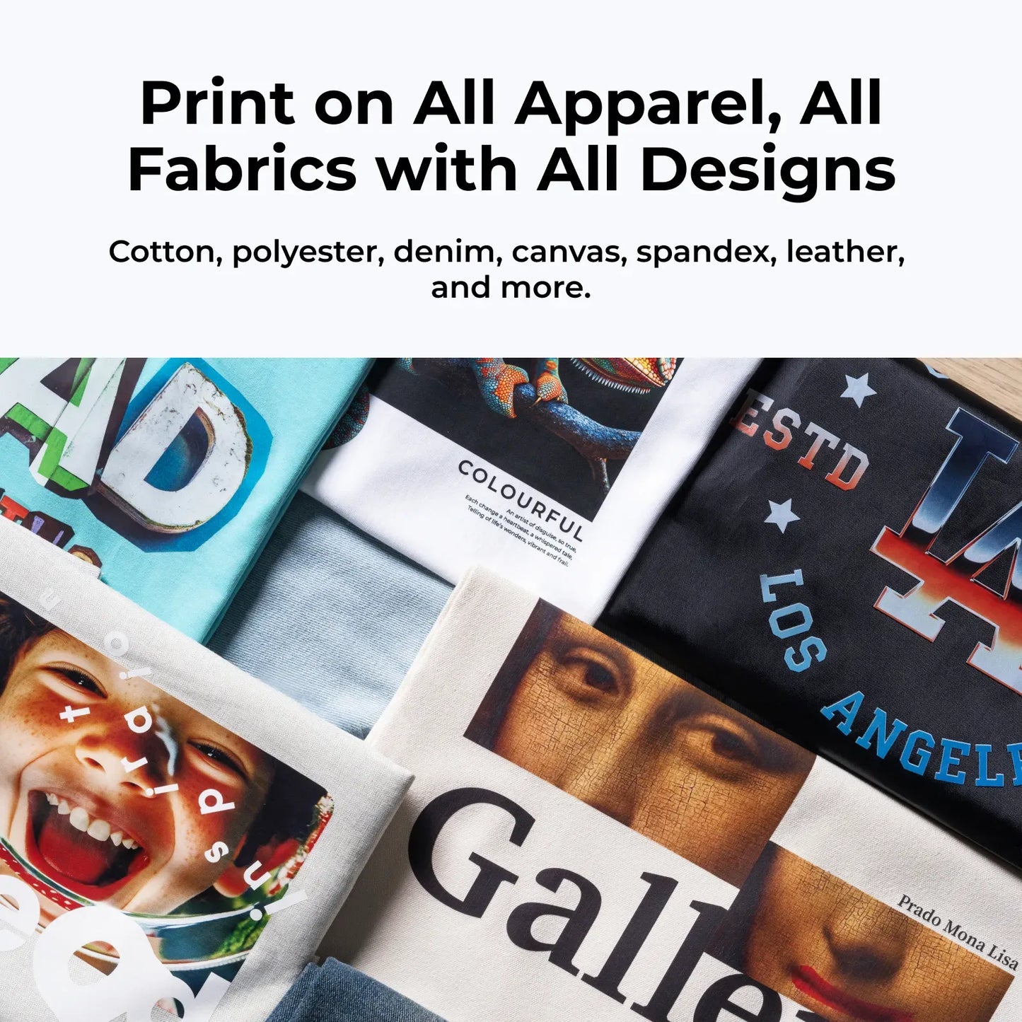 xTool DTF Apparel Printer Print on All Apparel