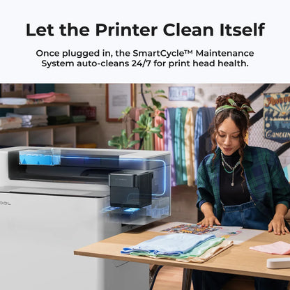 xTool DTF Apparel Printer - Self Cleaning