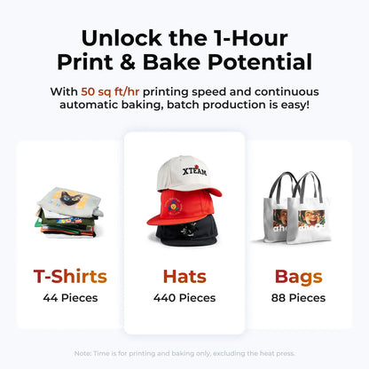 xTool DTF Apparel Printer Easy Batch Production