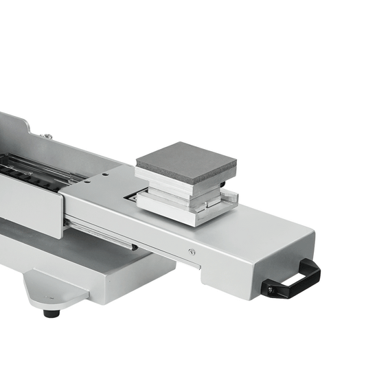 APEX automatic heat press slide-out dual platen station