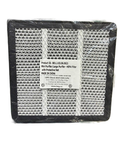 2-in-1 HEPA/Carbon Replacement Filters for Mini & L2 DTF Purifier