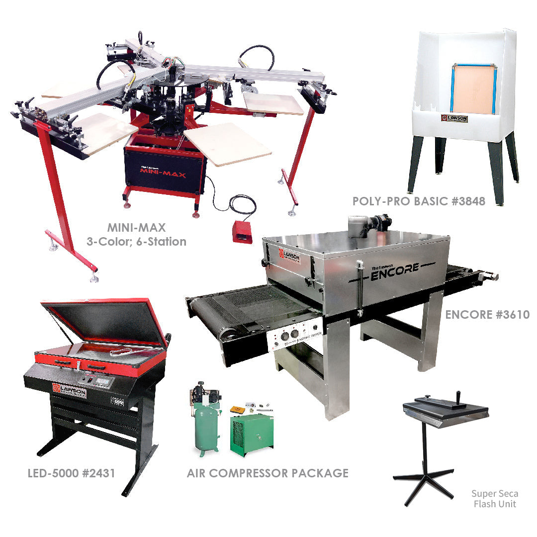 Mini-Max Start-Up Screen Printing Package