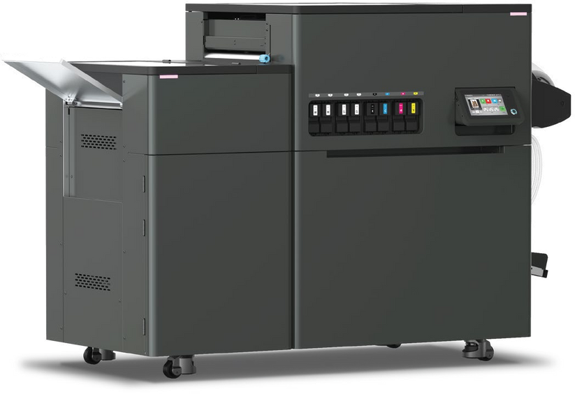 DTF Station Vega S17 all-in-one DTF printer with integrated powder application, curing, cutting, and stacking