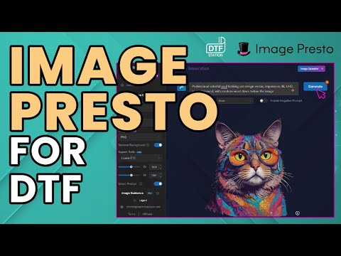 Image Presto AI Graphic Generator